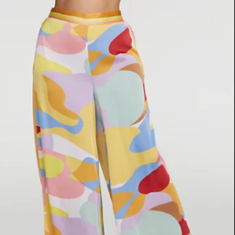 Fashion to Figure Multicolor Wide Leg Palazzo Pants